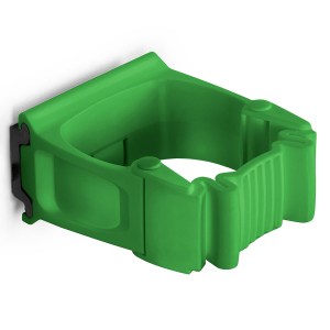 Vikan Toolflex One Holder TF2-6 Green - 2-Pack with Wall Adapter for Efficient Tool Organization